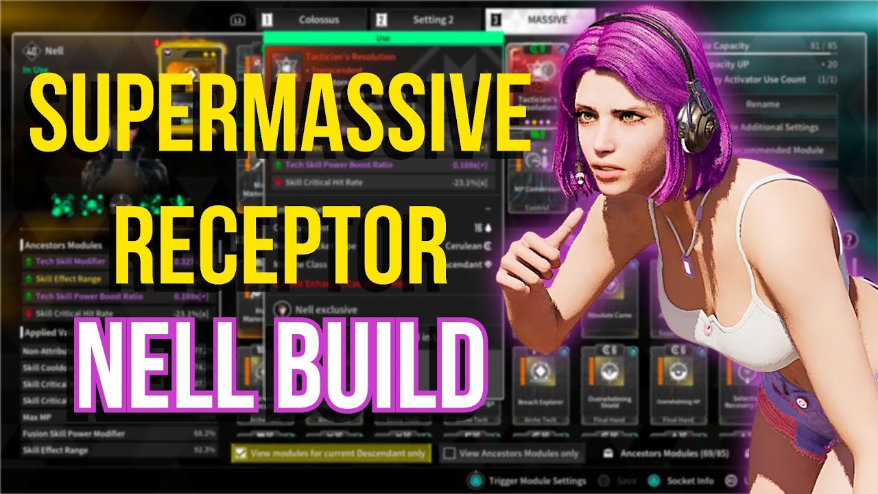 Nell GOD-TIER Ancestor Build for Mobbing I The First Descendant