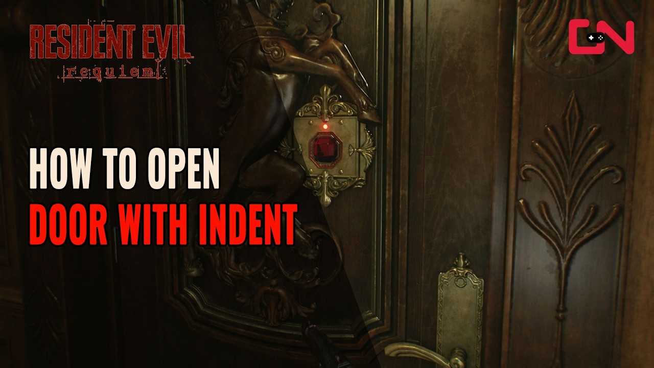 How to Unlock the Door with Indent and Enter Parlor in Resident Evil 9 Requiem