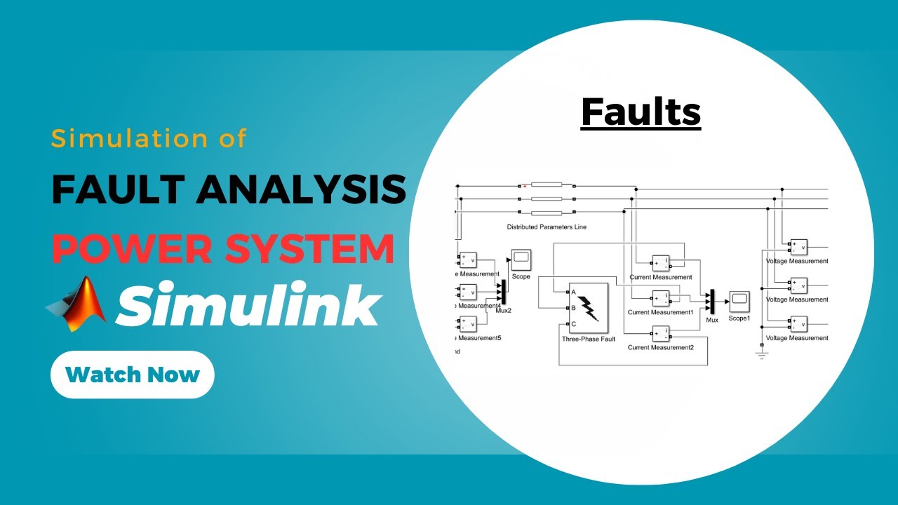 Simulation of Different types of faults using Matlab Simulink