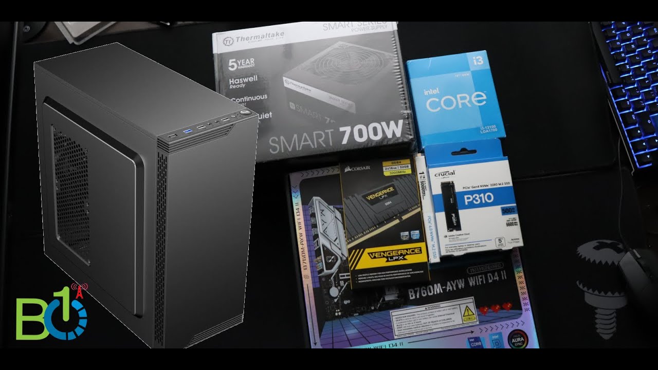System Build 37 - Build With Brian - New Case DIY - DIY-S05-BK - Simple TrueNAS Server (2025)