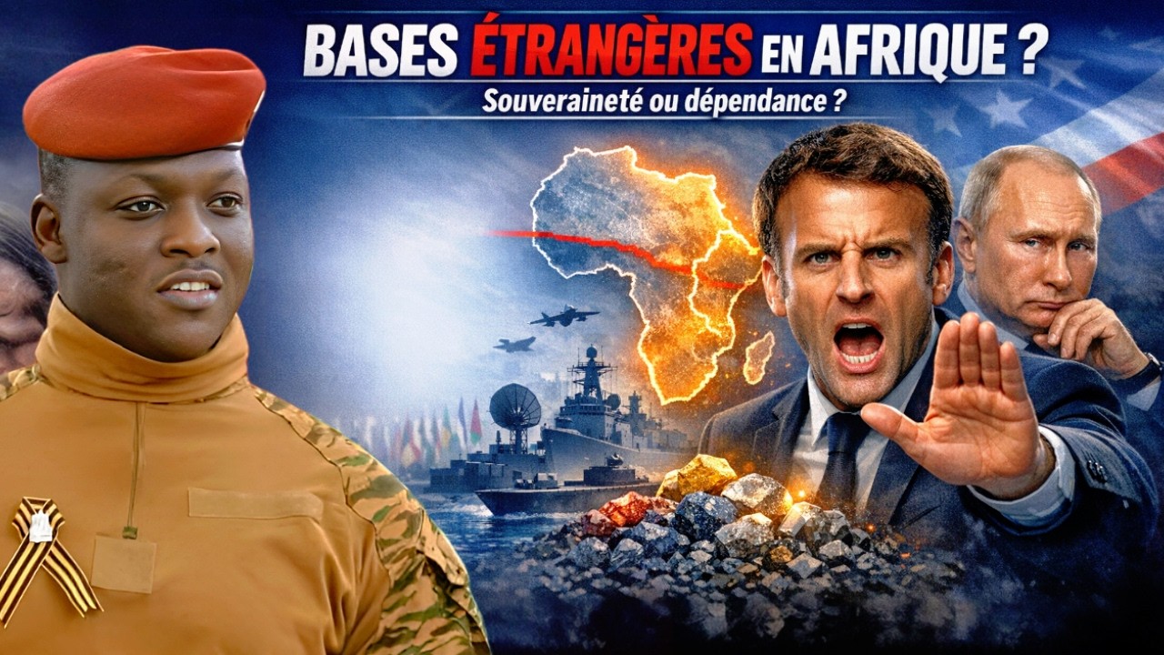 Ibrahim Traoré : 3 vérités choc sur bases étrangères et minerais en Afrique