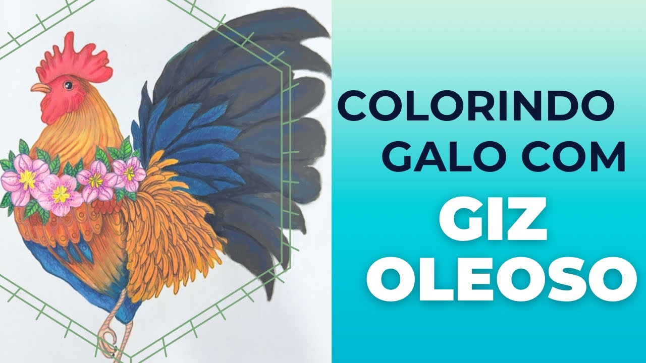 Colorindo Daydreams da Hanna k. Com giz pastel oleoso | parte 2