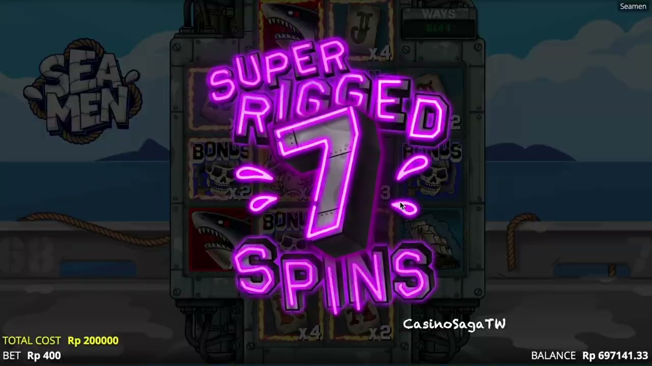 Seaman (NoLimit City) &ndash; New Slot First Look! Brutal Waters & Bonus Buys Tested! 🐙🌊