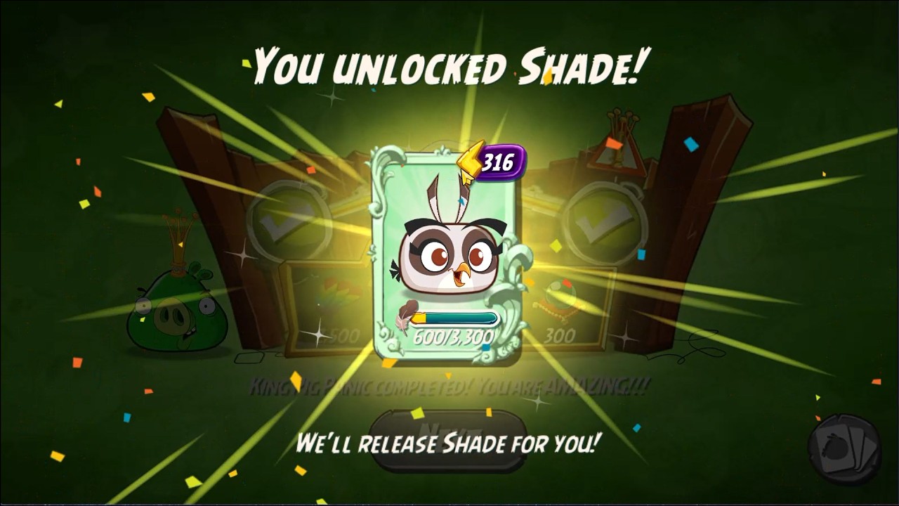 It's Shade!!! I finally UNLOCK her