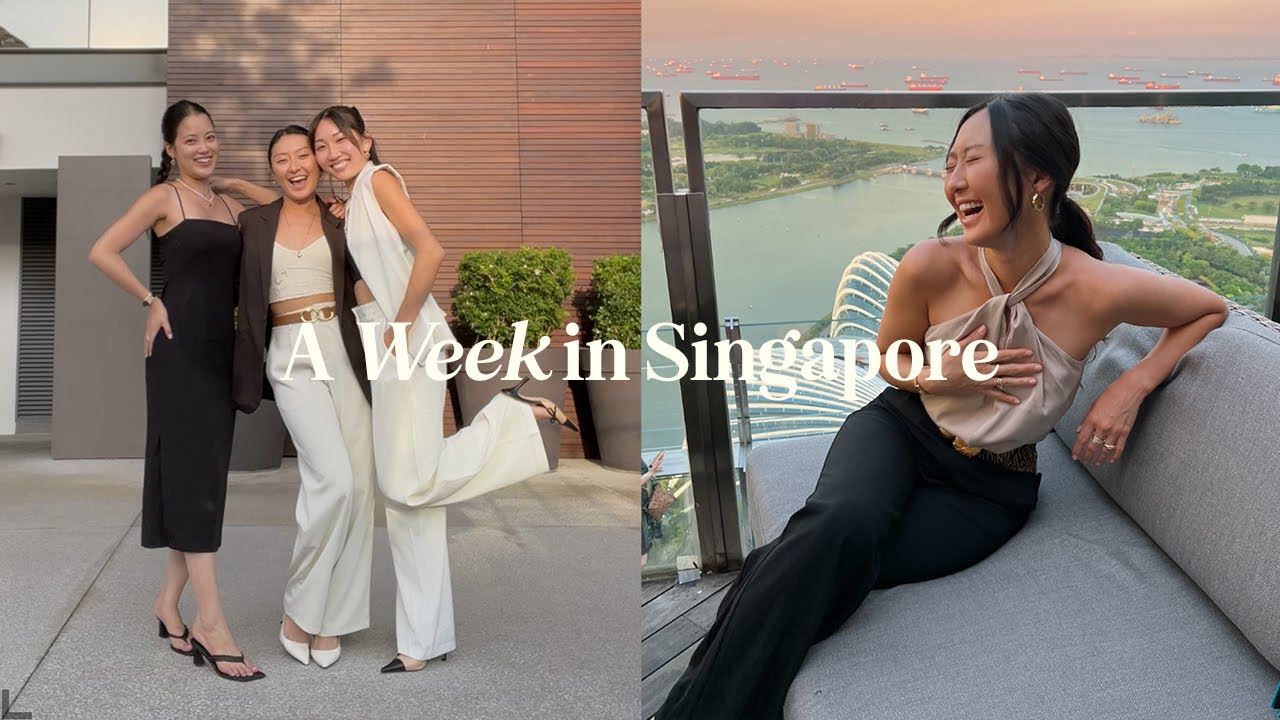 A Week in Singapore | exploring the city, new friendships, trying local food, meetup