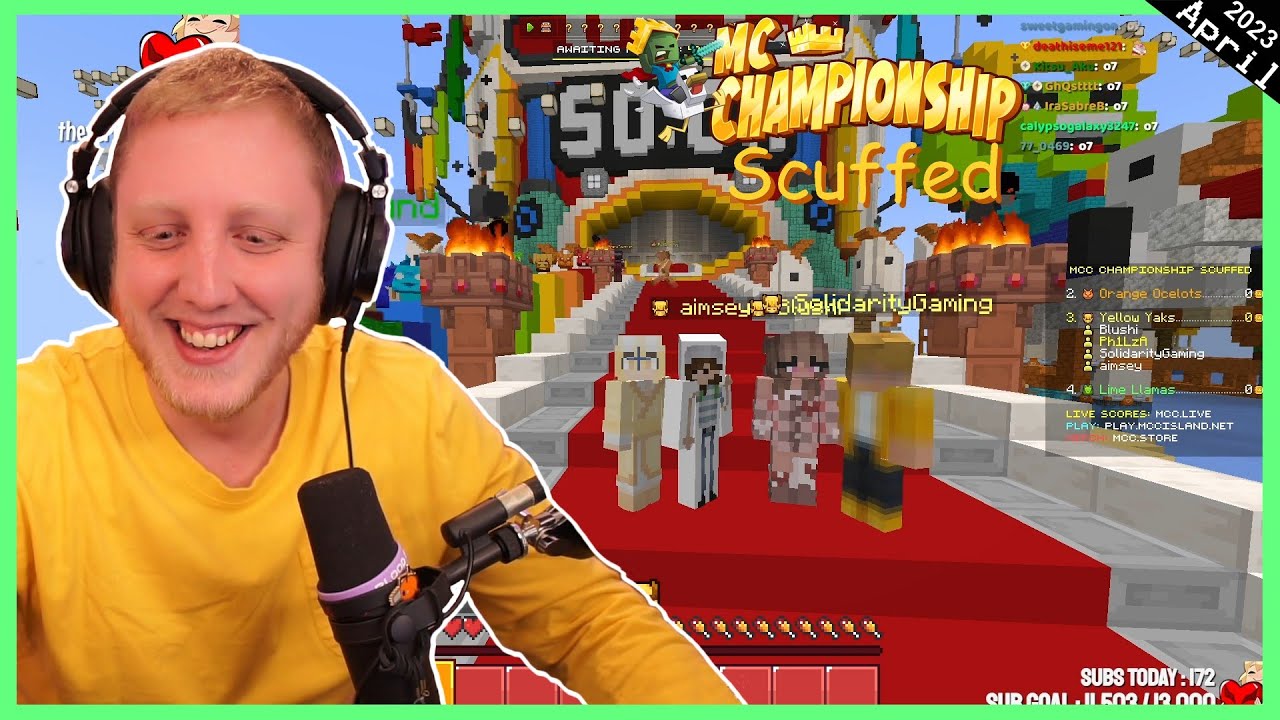 MCC ✨ SCUFFED ✨ w/ Aimsey , Blushi & SolidarityGaming ! - Philza VOD - Streamed on April 1 2023