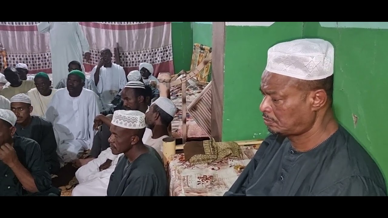 أدم الصلاة علي الرسول مسلما المنشد أنور المهدي زيارة أبو نعامة منزل الشيخ العبيد جمعة