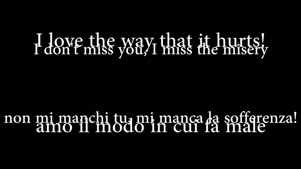 Halestorm - I miss the misery[Traduzione-lyrics]