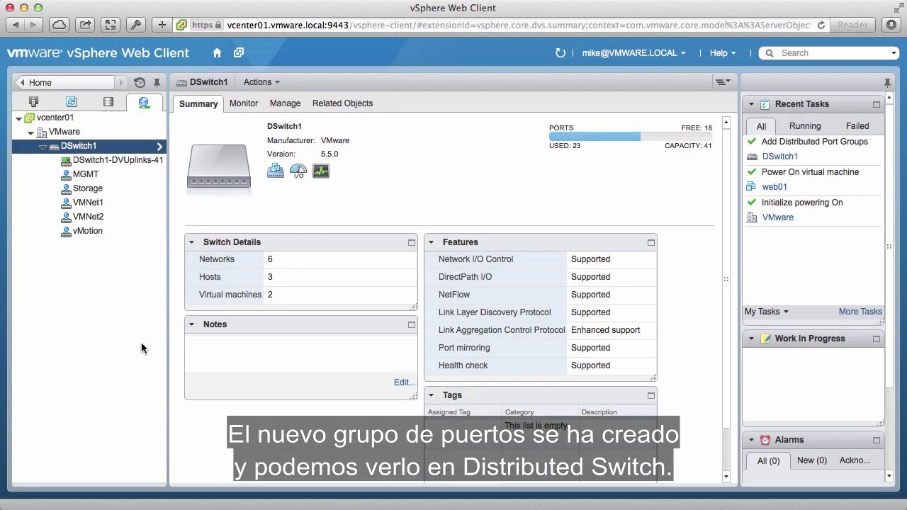 Introducci&oacute;n a VMware vSphere Distributed Switch