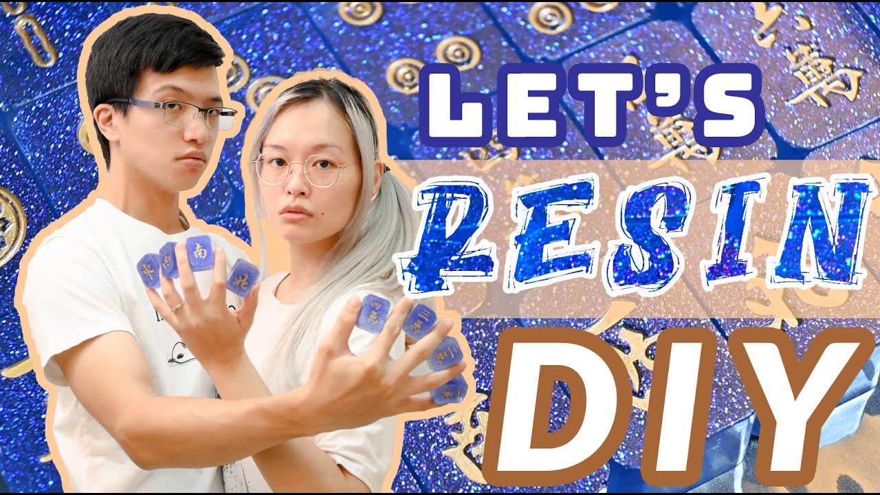 FUN WITH RESIN | DIY Keychains, Mahjong, Bookmarks and More