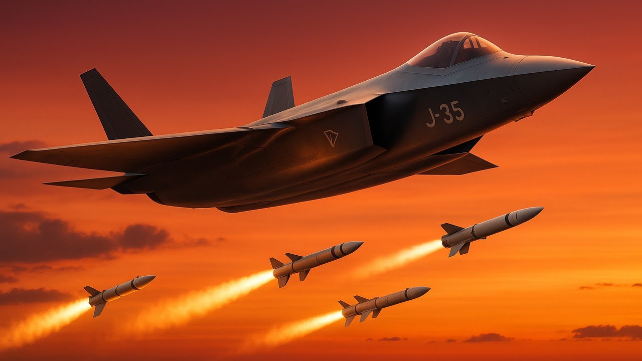 China Mass-Produces J-35 Stealth Fighter: A New Technological Leap in the Skies
