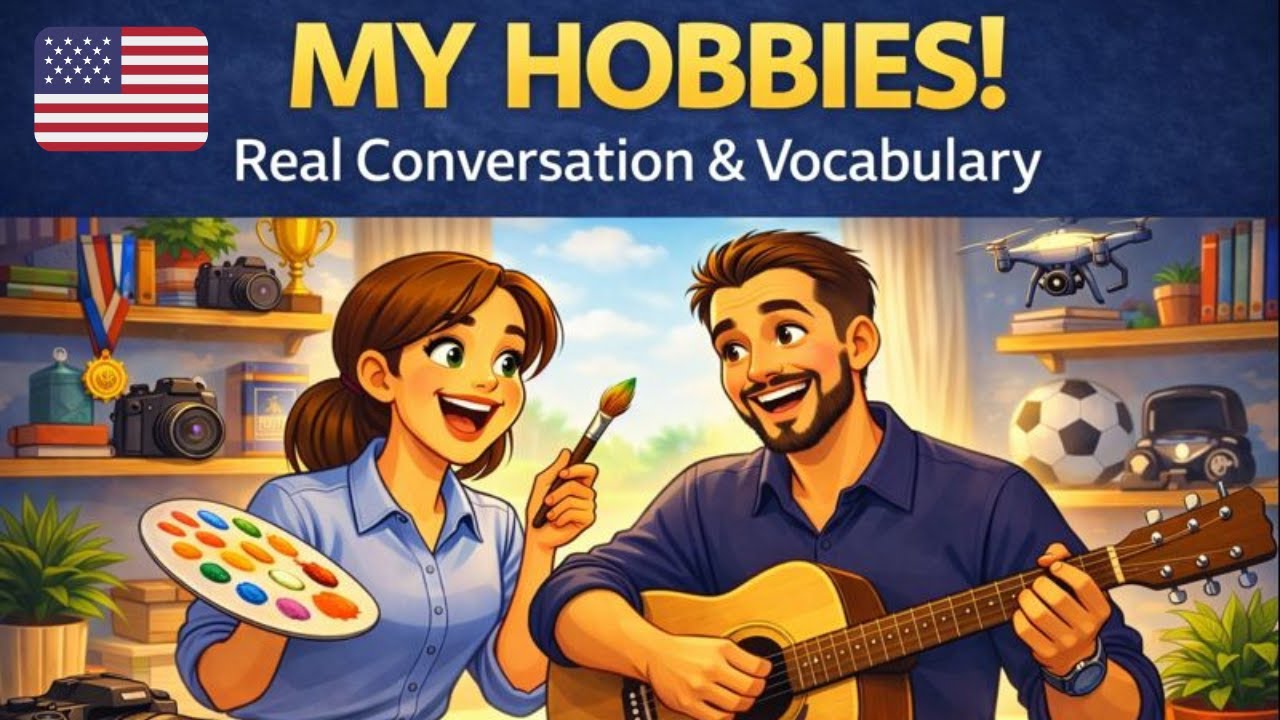 What's Your Hobby? Talking About Free Time | English Conversation Practice