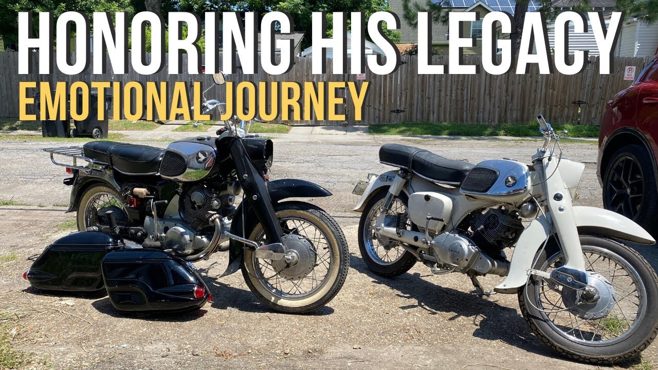 Helping a Widow With Her Late Husbands Motorcycles