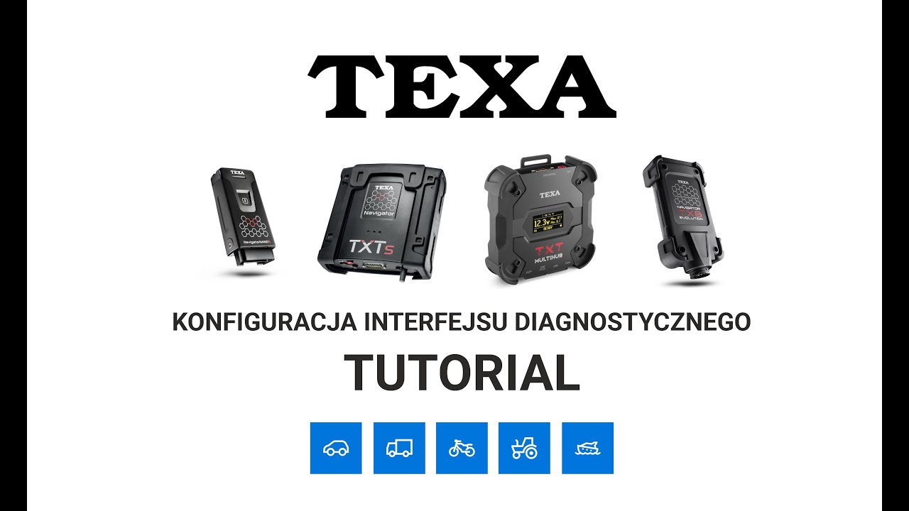 Konfiguracja testera TEXA
