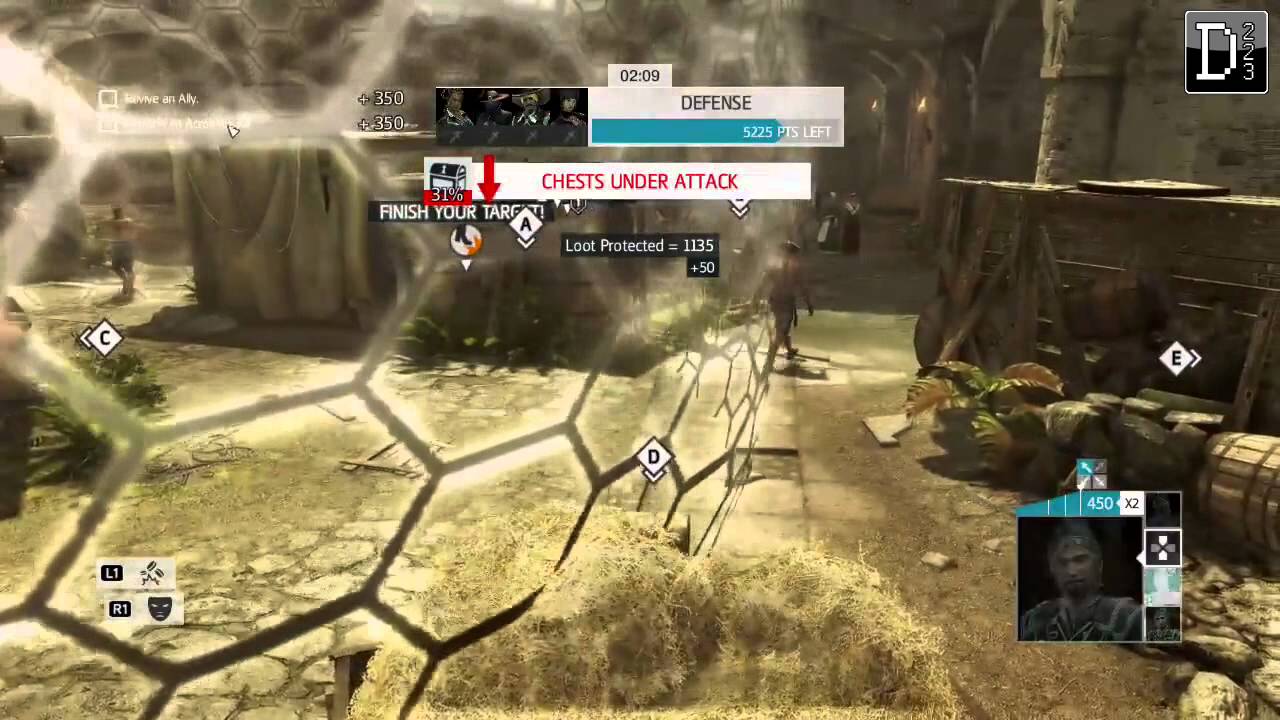 Assassin's Creed 4: Black Flag Multiplayer Wolfpack Coop Public