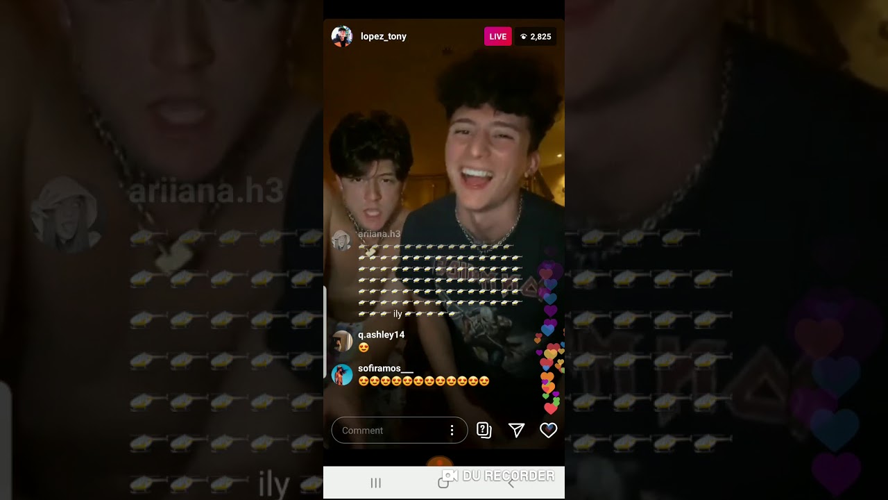 Tony Lopez Instagram Live 🚁🚁🚁