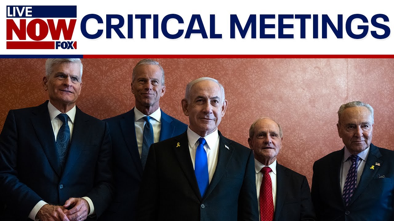 Netanyahu meets with congressional leaders, says coordination with Trump 