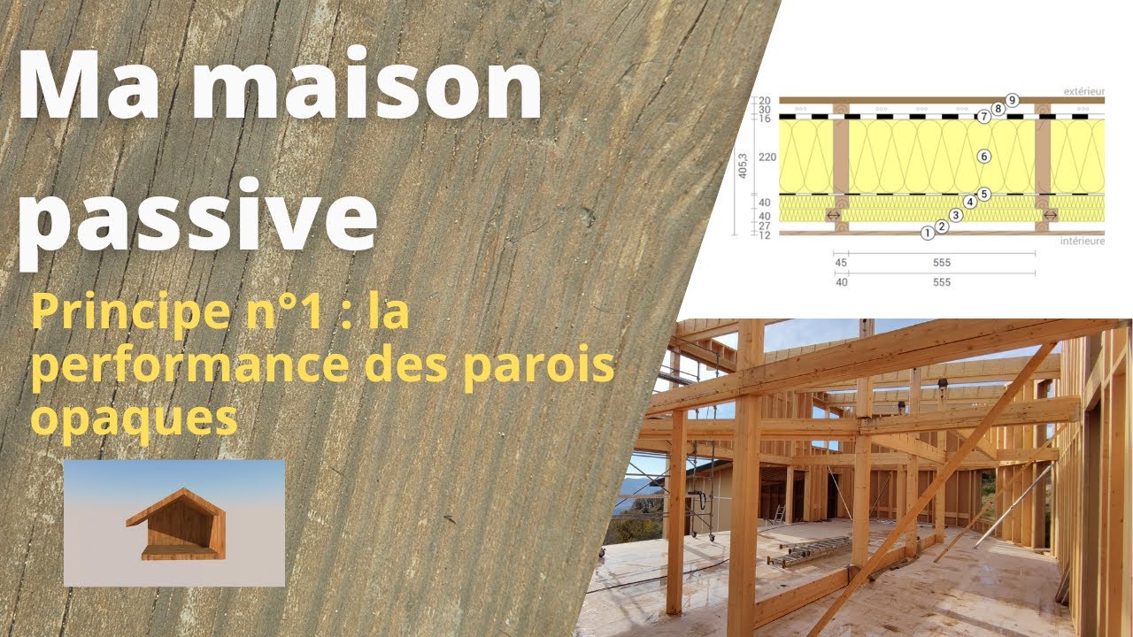 Ma maison passive : Principe n°1, la performance des parois opaques