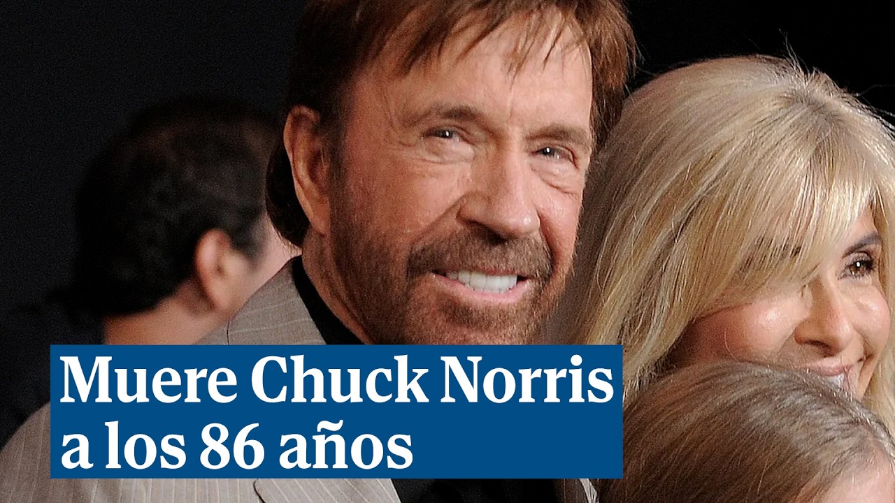 Muere Chuck Norris a los 86 a&ntilde;os horas despu&eacute;s de haber sido ingresado
