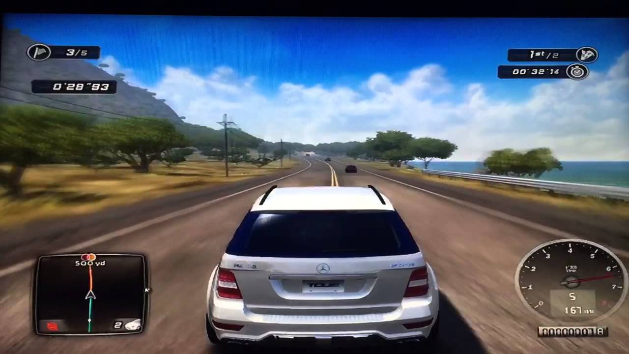 TDU2- Mercedes Ml63 vs Spyrer D8