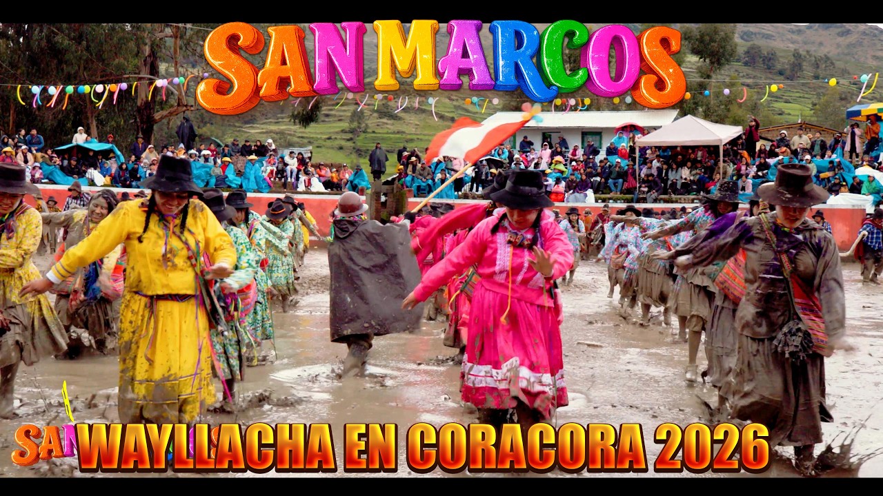 🎉🔥 GRAN PRESENTACIÓN DE WAYLLACHA DE JUVENTUD CULTURAL SAN MARCOS EN HUACCEPAMPA 2026 🔥🎉