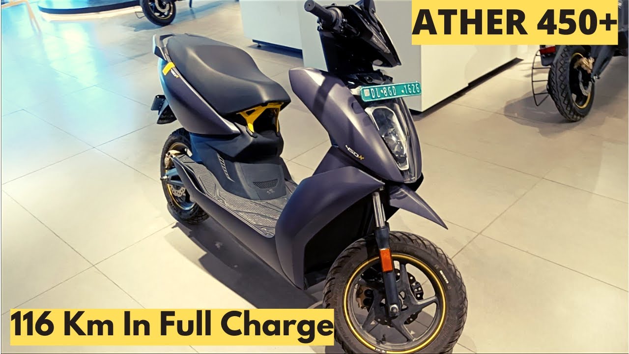 Ather 450 Plus |116 Km In Full Charge | Future Is Here | Best Affordable Electric Scooter.