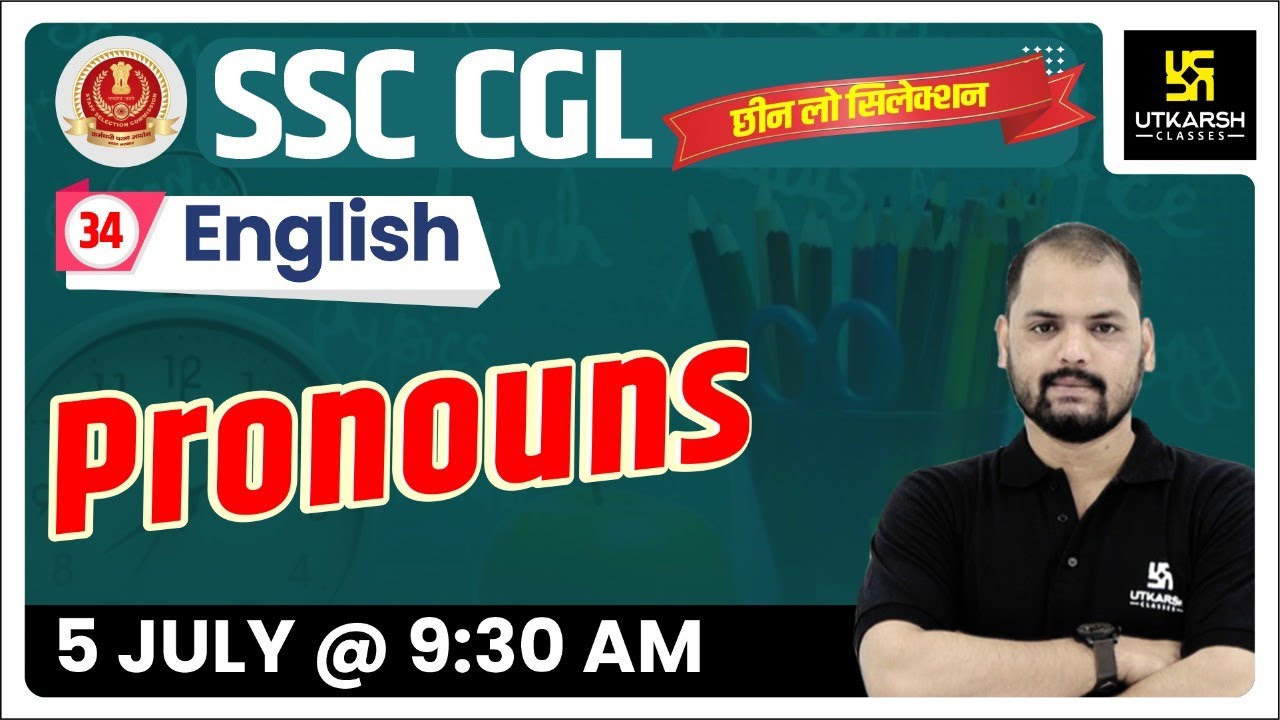 Pronoun (Part-1) | English | Advance Method For SSC | By Ravi Sir