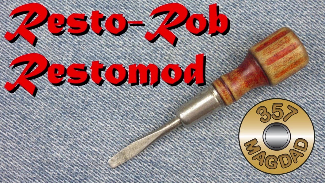 Wood Handle Screwdriver Restomod