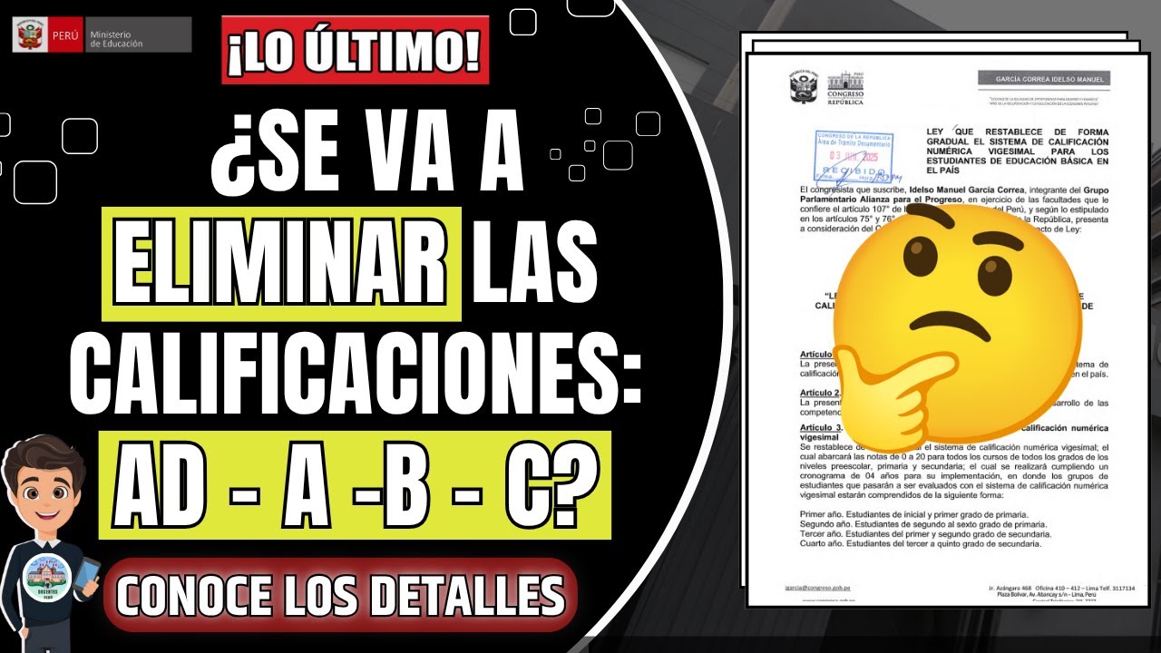 𝐋𝐎 𝐔́𝐋𝐓𝐈𝐌𝐎!! ¿𝐒𝐄 𝐕𝐀 𝐀 𝐄𝐋𝐈𝐌𝐈𝐍𝐀𝐑 𝐋𝐀𝐒 𝐂𝐀𝐋𝐈𝐅𝐈𝐂𝐀𝐂𝐈𝐎𝐍𝐄𝐒 𝐀𝐃 - 𝐀 - 𝐁 - 𝐂 ? - 𝐂𝐎𝐍𝐎𝐂𝐄 𝐓𝐎𝐃𝐎𝐒 𝐋𝐎𝐒 𝐃𝐄𝐓𝐀𝐋𝐋𝐄𝐒!!