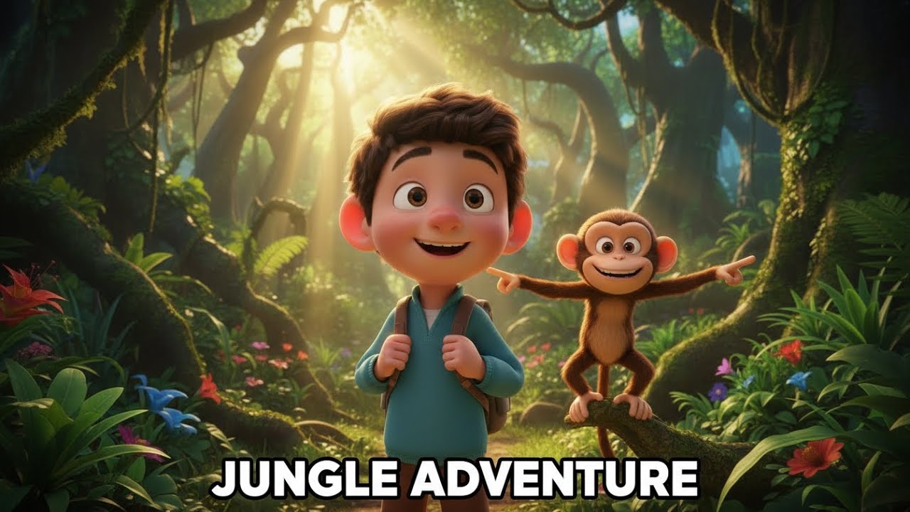 🐒🌿Jungle Adventure | Moral Story 