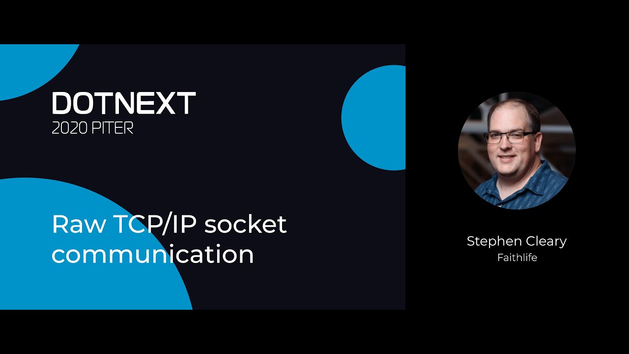 Stephen Cleary — Raw TCP/IP socket communication