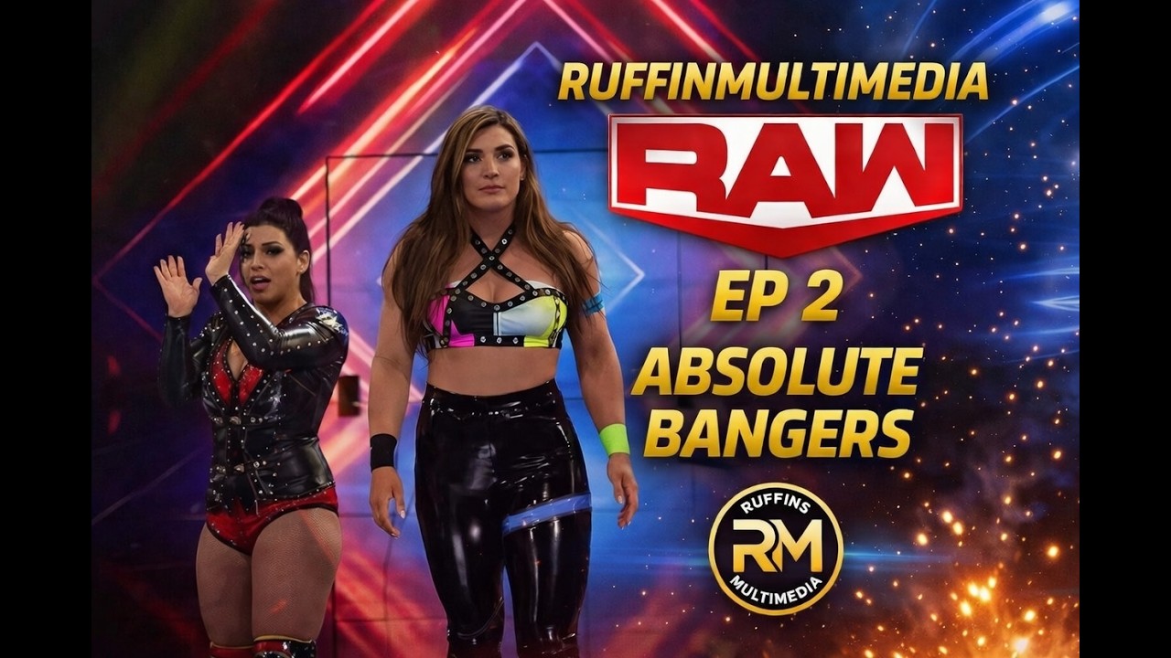 RAW EP 2 WWE CURRENT ROSTERS N FANTASY SUPERSTARS| CERTIFIED BANGERS | BIG BOOKER BRAIN|AI VS AI