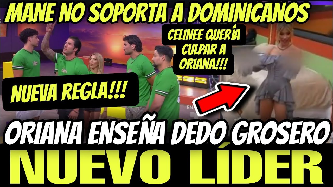 🔥MAÑANA MIÉRCOLES NOMINACIÓN LA CASA DE LOS FAMOSOS 6 EN VIVO🔥ORIANA DEDO GROSERO😱CELINEE INVENTA🔥