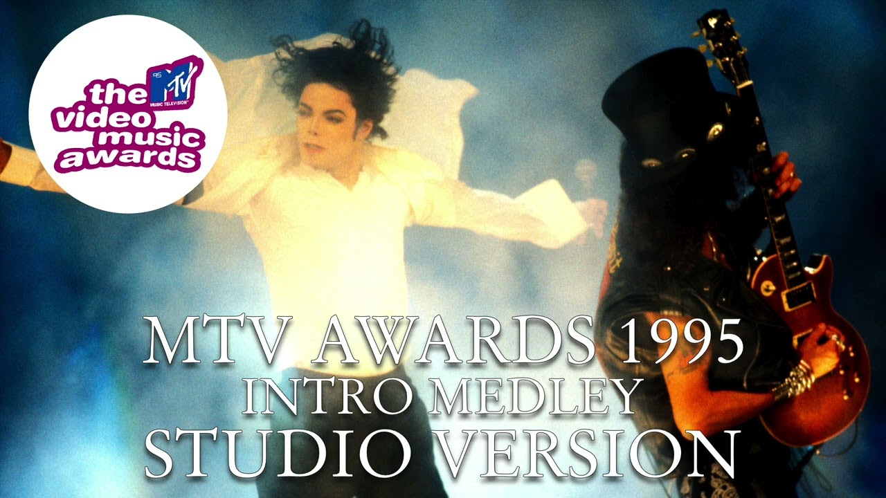 Michael Jackson - MTV Awards 1995 intro medley - Studio Version