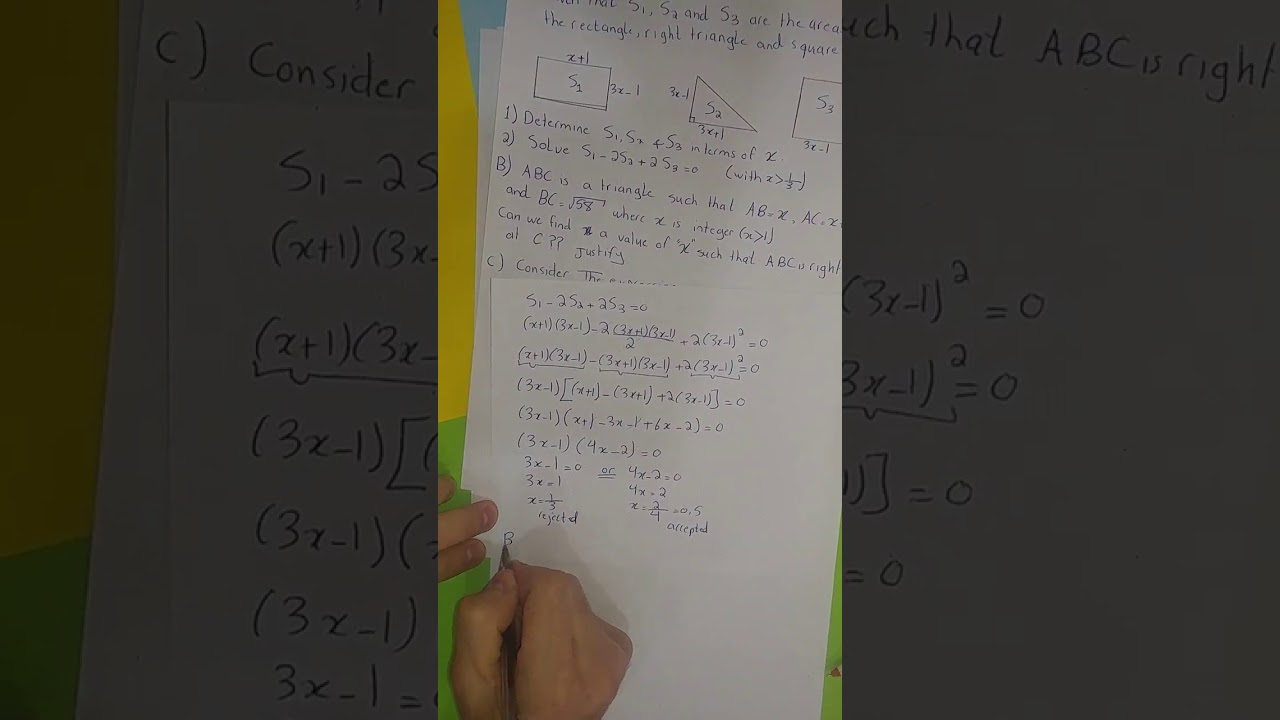 Algebraic expressions Exercise 3