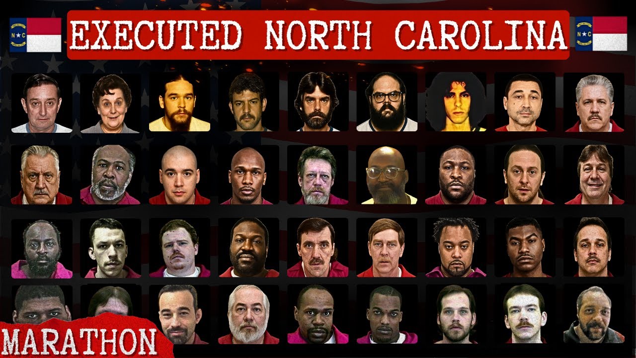 All Criminals EXECUTED in North Carolina: Crimes, Last Meals, and Final Words
