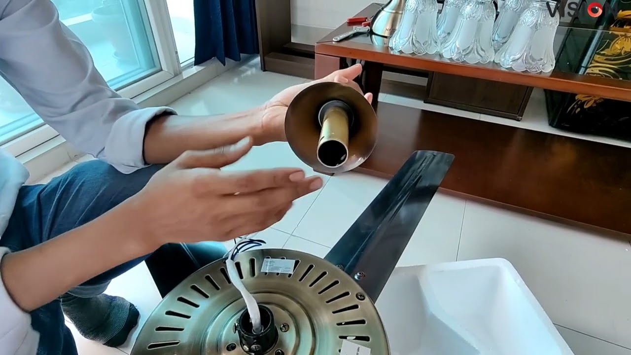 Vision Elite Ceiling Fan Unboxing and Installation