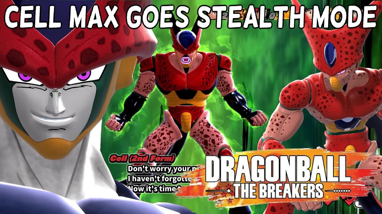RED CELL MAX activates Stealth Mode to scare the Survivors - Dragon Ball The Breakers