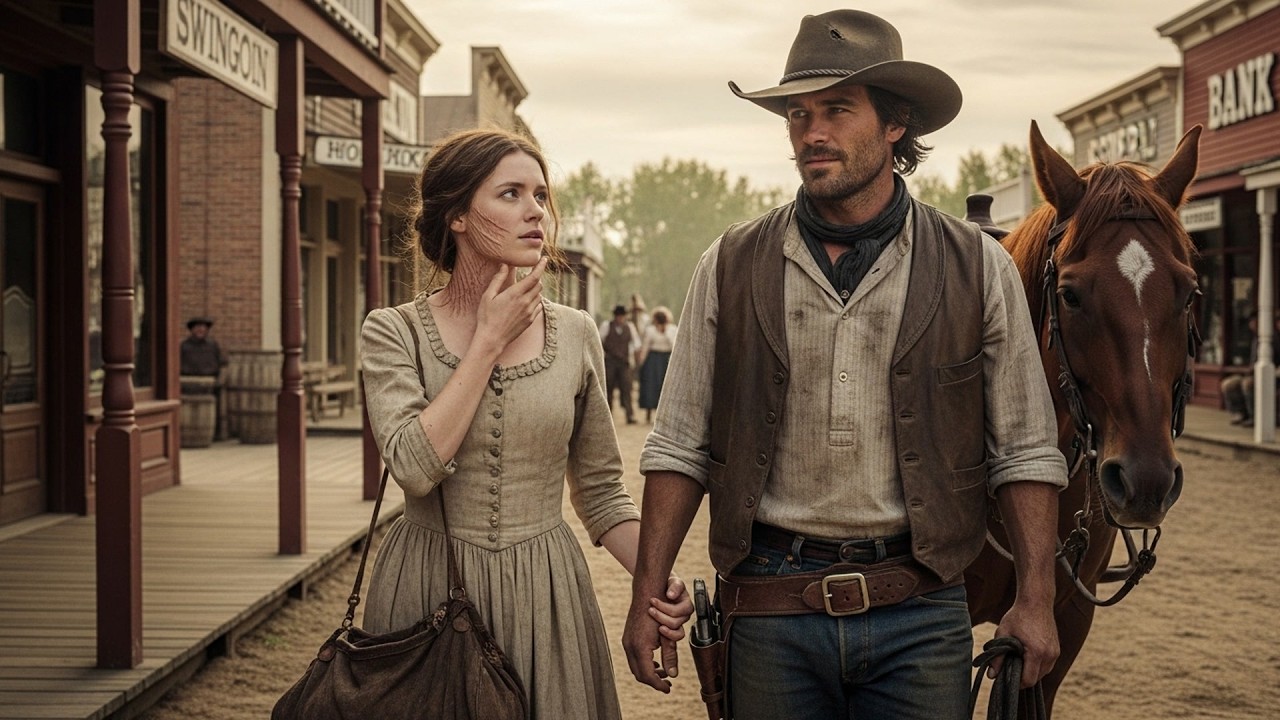 Her Face Was Scarred From The Fire That Took All, The Cowboy Said 