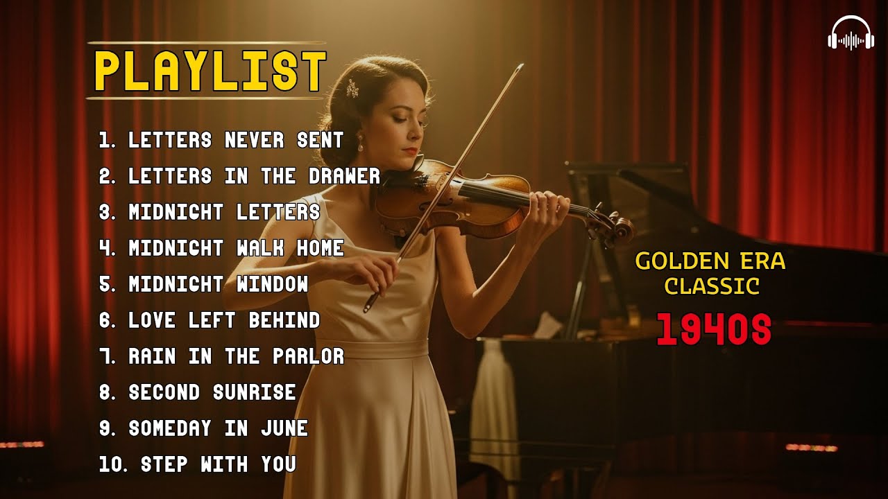 Vintage Swing Jazz Soundscape for Calm Homes and Quiet Evenings with Soft Night Ambience