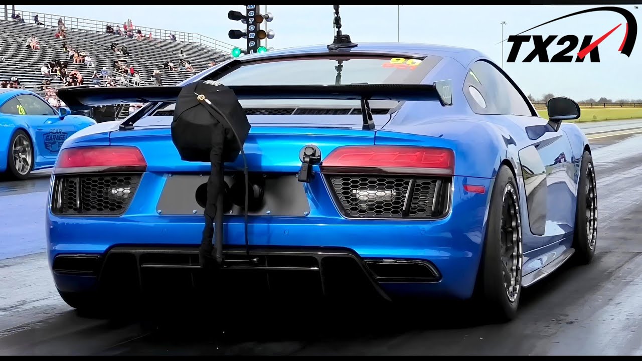 2500hp Battle!! AUDI R8 TT vs. Huracan TT vs. New Supra MK5 at TX2K | Mad Accelerations & ASMR [4K]