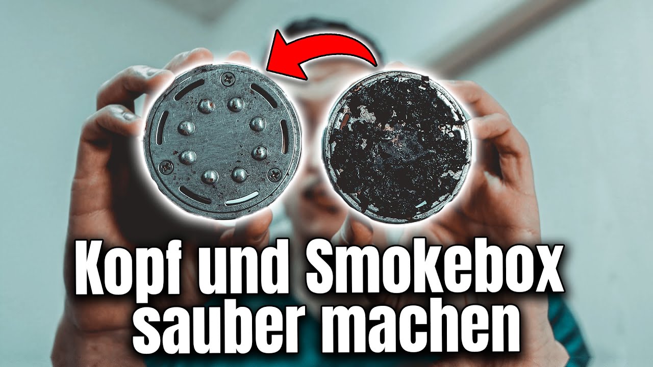 Smokebox SAUBER machen | 2 einfache Methoden | für Kaloud Lotus, Zeppelin HMD, AO HMD etc.