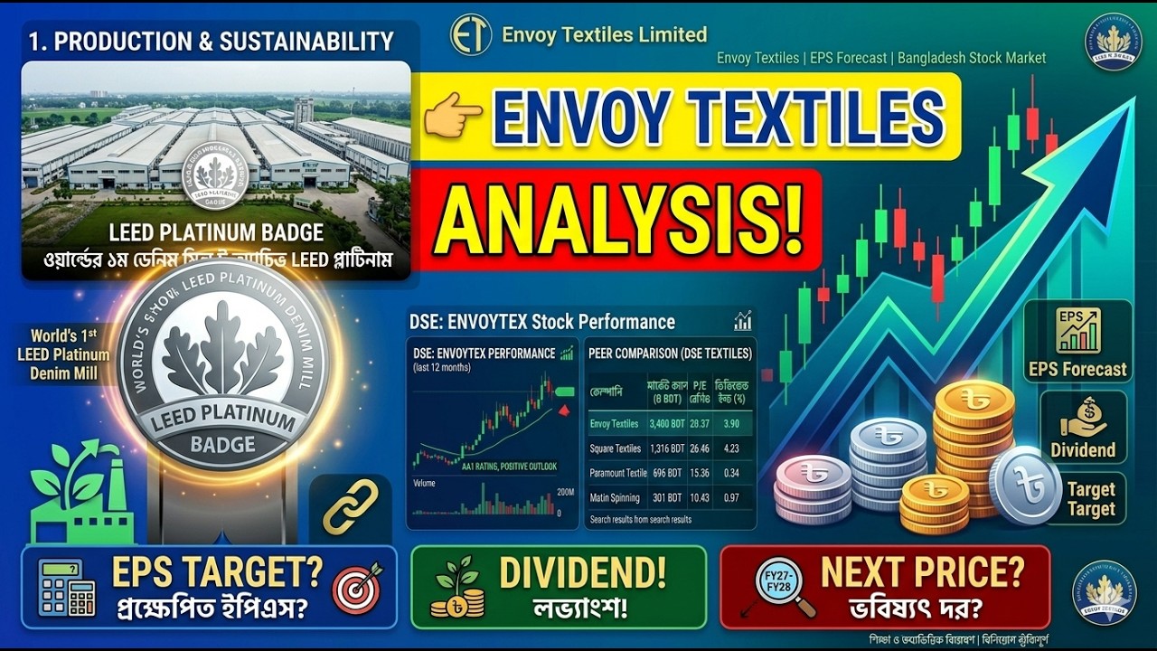 Envoy Textiles Analysis 2026 | EPS, Dividend & Future Price 🔍