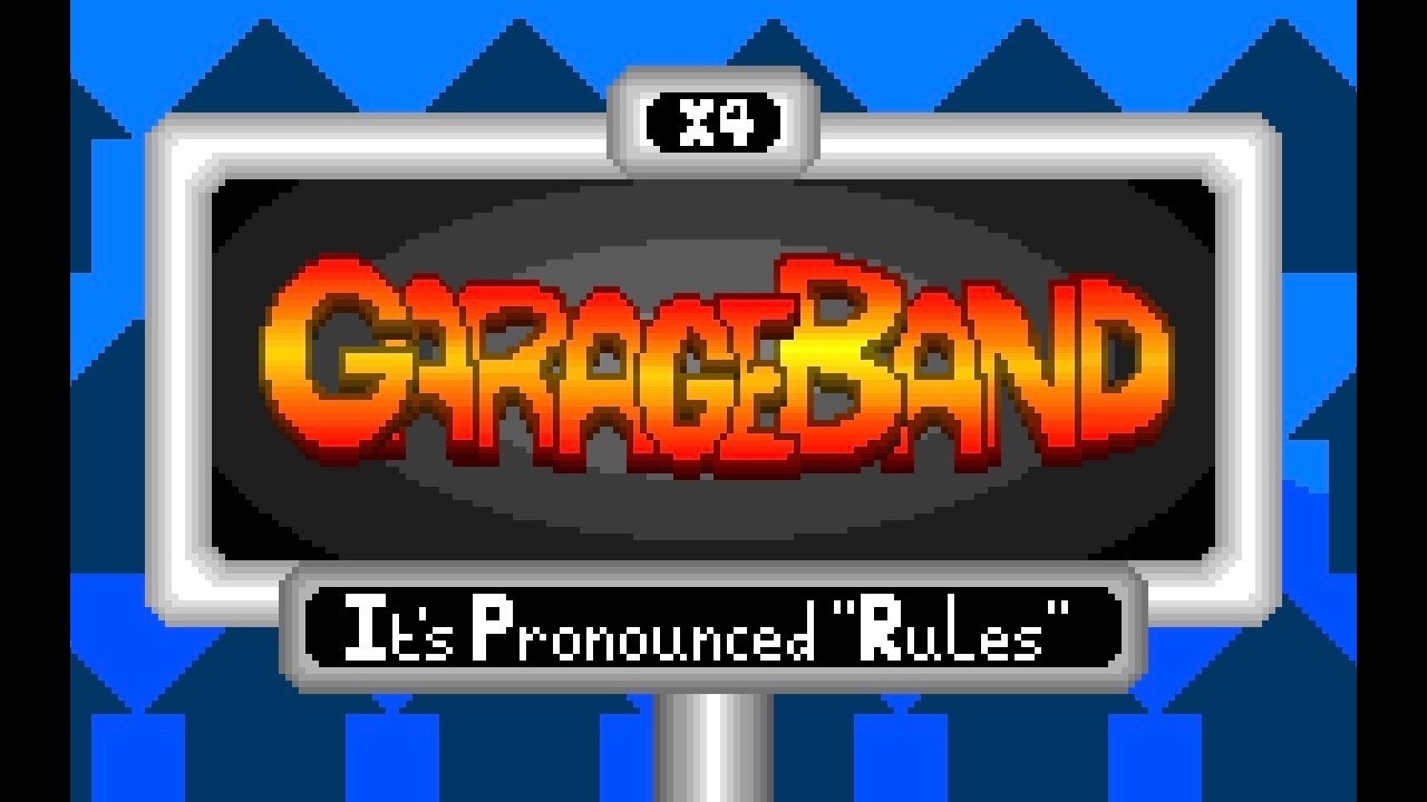 GarageBand: It’s Pronounced “Rules”