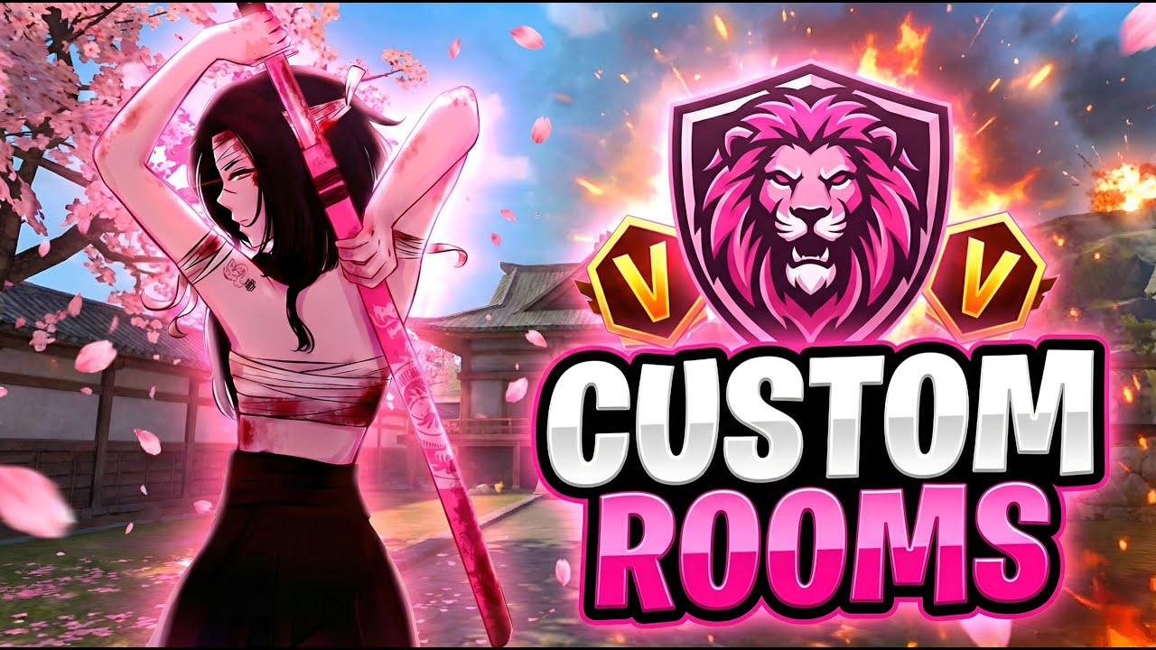 🔴FREE FIRE LIVE UNLIMITED CUSTOM ROOMS FF GIVEAWAY#giveaway #classyff #fflive#girlgamer #trending