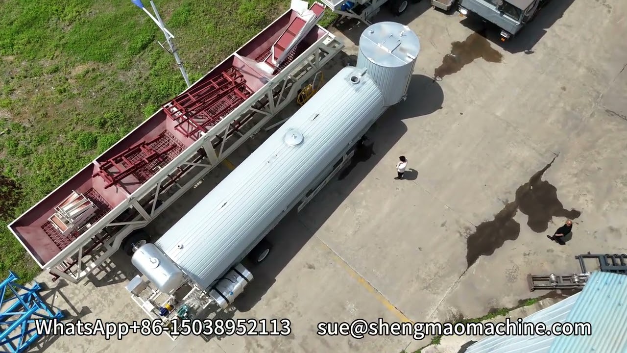 Bitumen tank Asphalt tanks by Shengmao Machinery