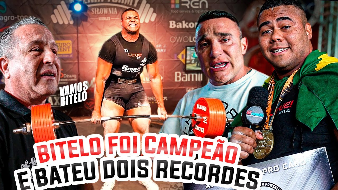 BITELO FOI CAMPEÃO E BATEU RECORDE EUROPEU NA POLONIA