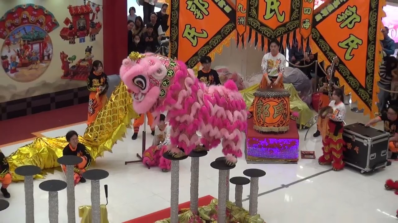 郭氏功夫金龍醒獅團 Kwok's Kung Fu 屯門市廣場 Tuen Mun Town Plaza 20260228 初十二