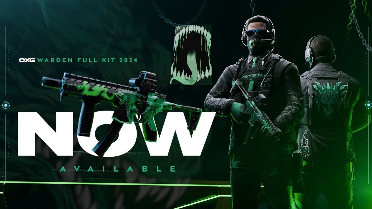 THE BEST NEW R6 WARDEN SKIN (Oxygen Esports Warden Bundle)