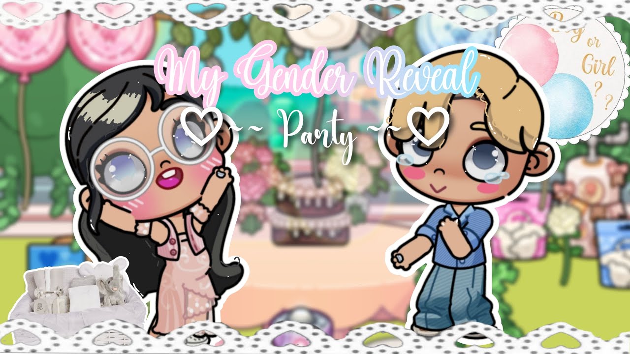 Gender Reveal party 💙🩷👶 || Avatar world 🥐✨️ || Pazu